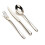 Alessi Tenedor de Postre Alessi Caccia Plata 4