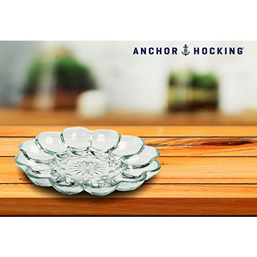 Anchor Hocking Company 10"" Presence Eierteller 2
