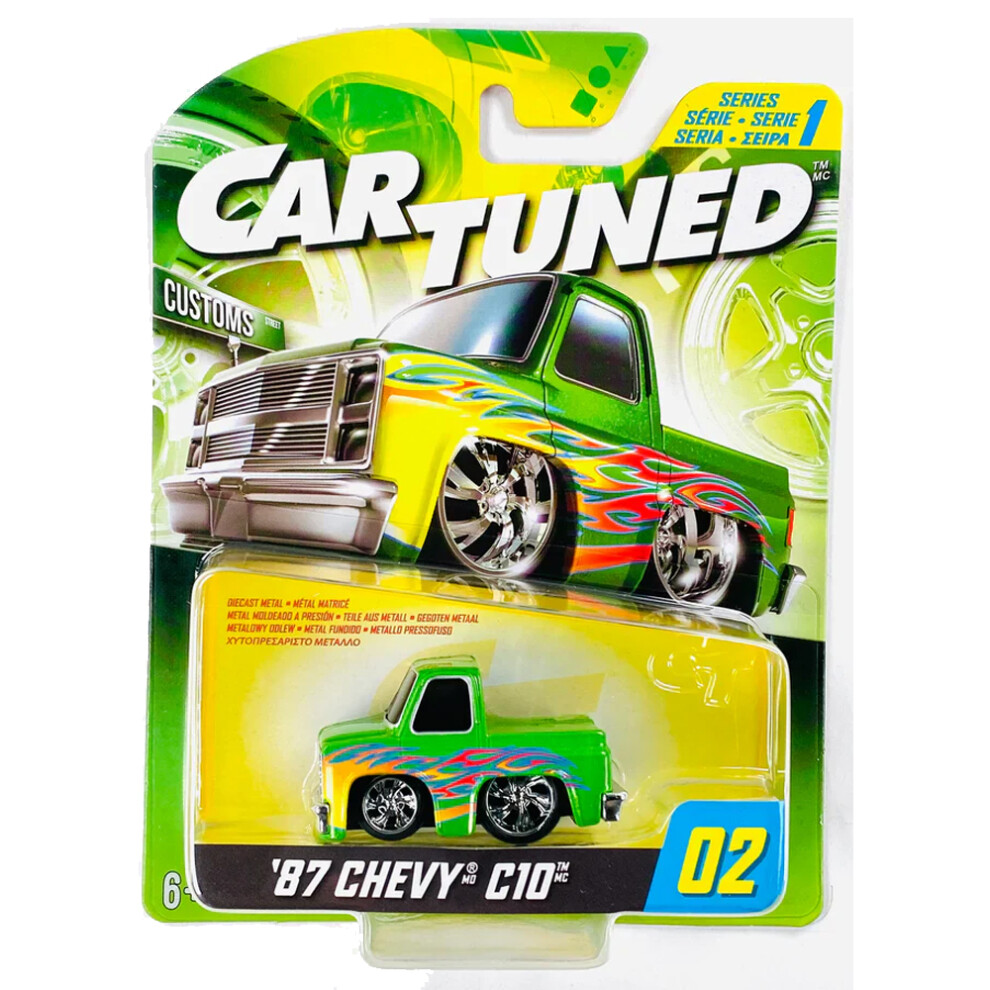 CarTuned 1987 Chevy C10 No.2 Diecast Car - Series 1 MGA-image-OPC-PG6VTRW-NEW