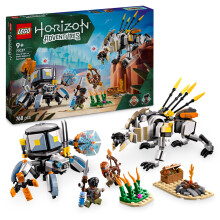 LEGO Horizon Adventures 77037 Aloy e Varl contro Testudien e Denti di sega - Gioco 9 anni