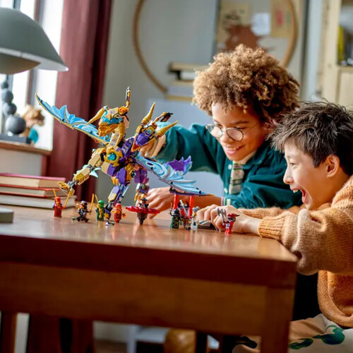 LEGO LEGO NINJAGO 71836 Bogen: der Konzentrationsdrache, Spielzeug für Jungen oder Mädchen ab 9 Jahren 1