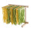 Eppicotispai EP 102 Natural Beechwood Collapsable Pasta Drying Rack 1