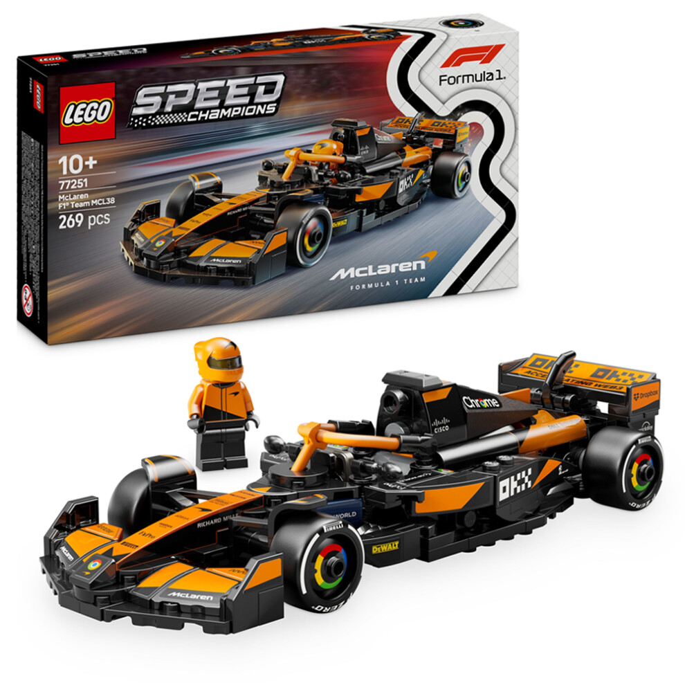 Lego Multi Speed Champions Mclaren F1 Team Mcl38 Race Car - Image 14