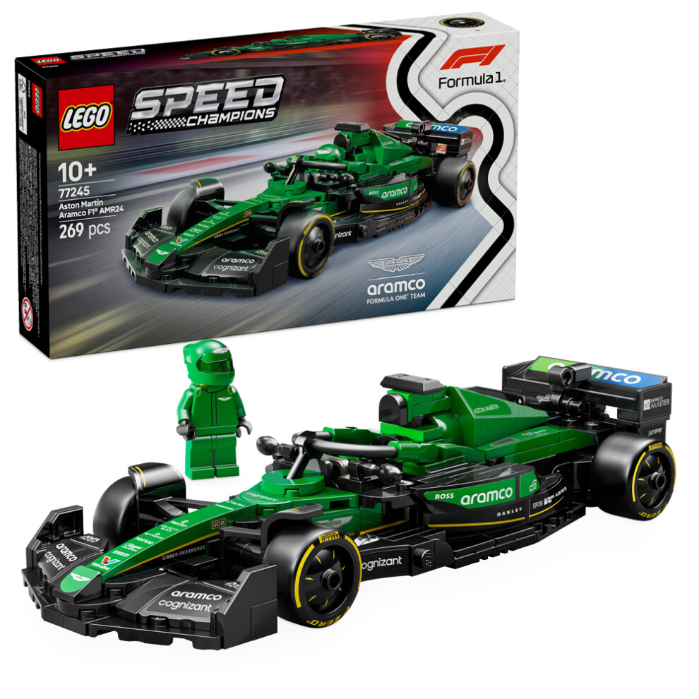LEGO SPEED CHAMPIONS: Aston Martin Aramco F1 Amr24 Race Car (77245) - Image 25