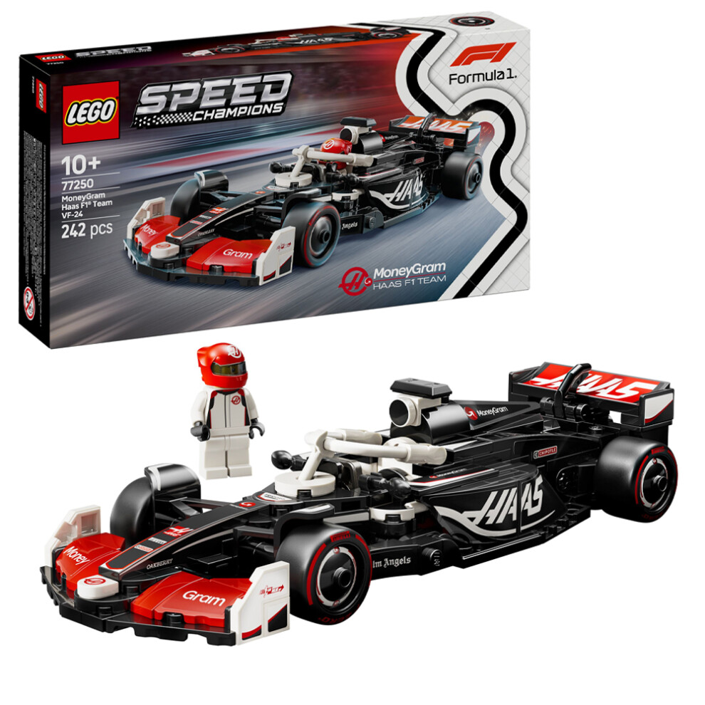 ⭐LEGO Speed Champions MoneyGram Haas F1 Team Race Car 77250⭐Brand New & Sealed⭐ - Image 13