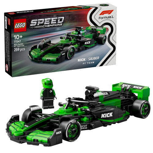 LEGO Speed Champions 77247 KICK Sauber F1 Team C44 Race Car Age 10+ 259pcs - LEGO Building Set