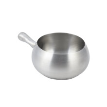 Bon Chef 5050SS indukcja stali nierdzewnej garnek fondue z indukcyjna dolna pojemnosc 2-1/8 Quart 6 """" x 4 """" wysokosc