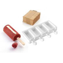 Silikomart Mini Ice Cream / Finger Food Stampo Chic Bianco