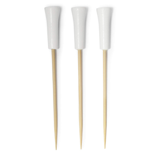 BambooMN 4.25" Διακοσμητικές Σαλάτες Γκολφ Bamboo Cocktail Picks