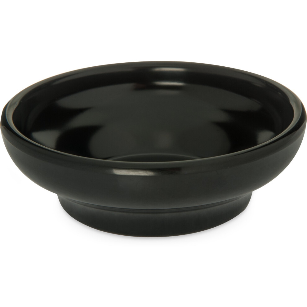 Carlisle FoodService Products 087503 Melamine Salsa Dish  5 oz Capacity  Black Case of 48-image-OPC-PFR7MJD-NEW