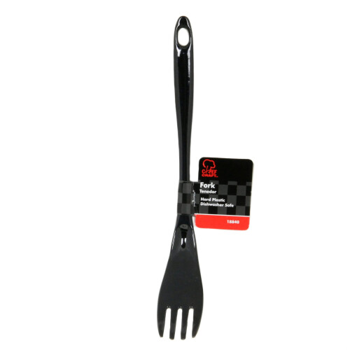Chef Craft Basic Melamin Meat Cooking Fork 12 tommer sort 1