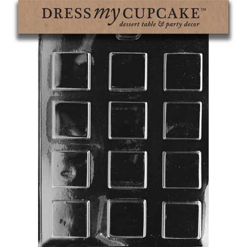 Dress My Cupcake Ciocolata Bomboane Mold Plain Square Mints