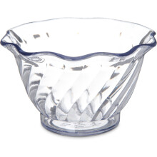 Carlisle FoodService Products 453207 Mini muovinen Parfait-kuppi 5,4 oz kirkas