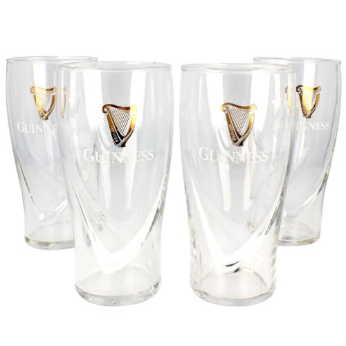 Guinness Guinness Draft 20oz Pint-Glas (4er-Pack)
