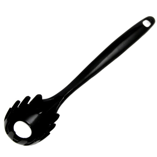 Chef Craft Basic Basic Melamine Spaghetti/Pasta Fork 11 polegadas preto