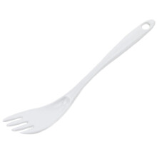 Chef Craft Basic Melamine Meat Fork 12 inch White