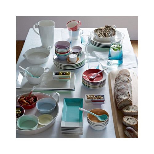 Real Techniques Royal Doulton 1815 Μπολ Ζυμαρικών Μικτών Σχεδίων, 23cm, Ζωντανά Χρώματα, Σετ 4 2
