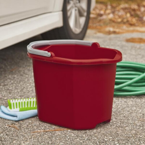 STERILITE 11215806 Secchio con beccuccio Dua ROSSO 16QT 2
