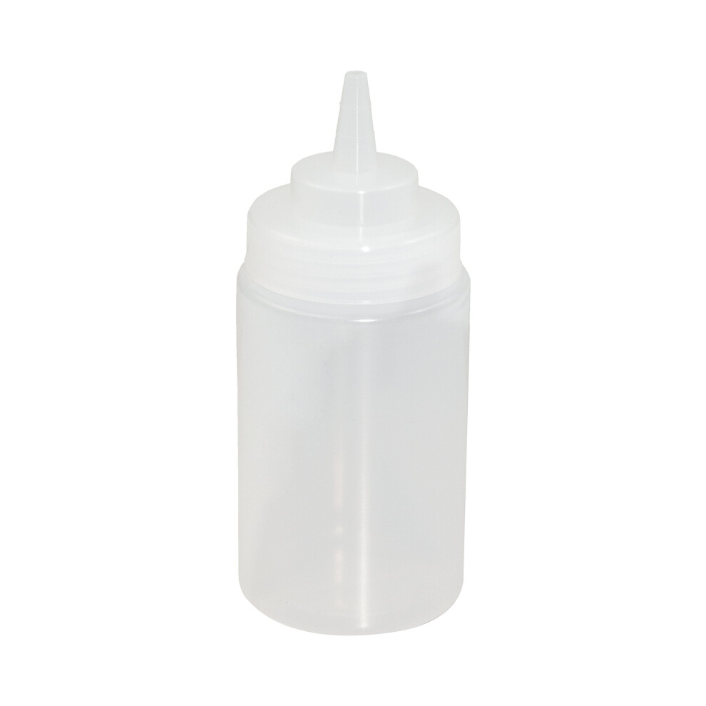 Crestware SB12CW Squeeze Wide Mouth Bottle 3 Dozzine 12 Oz Trasparente-image