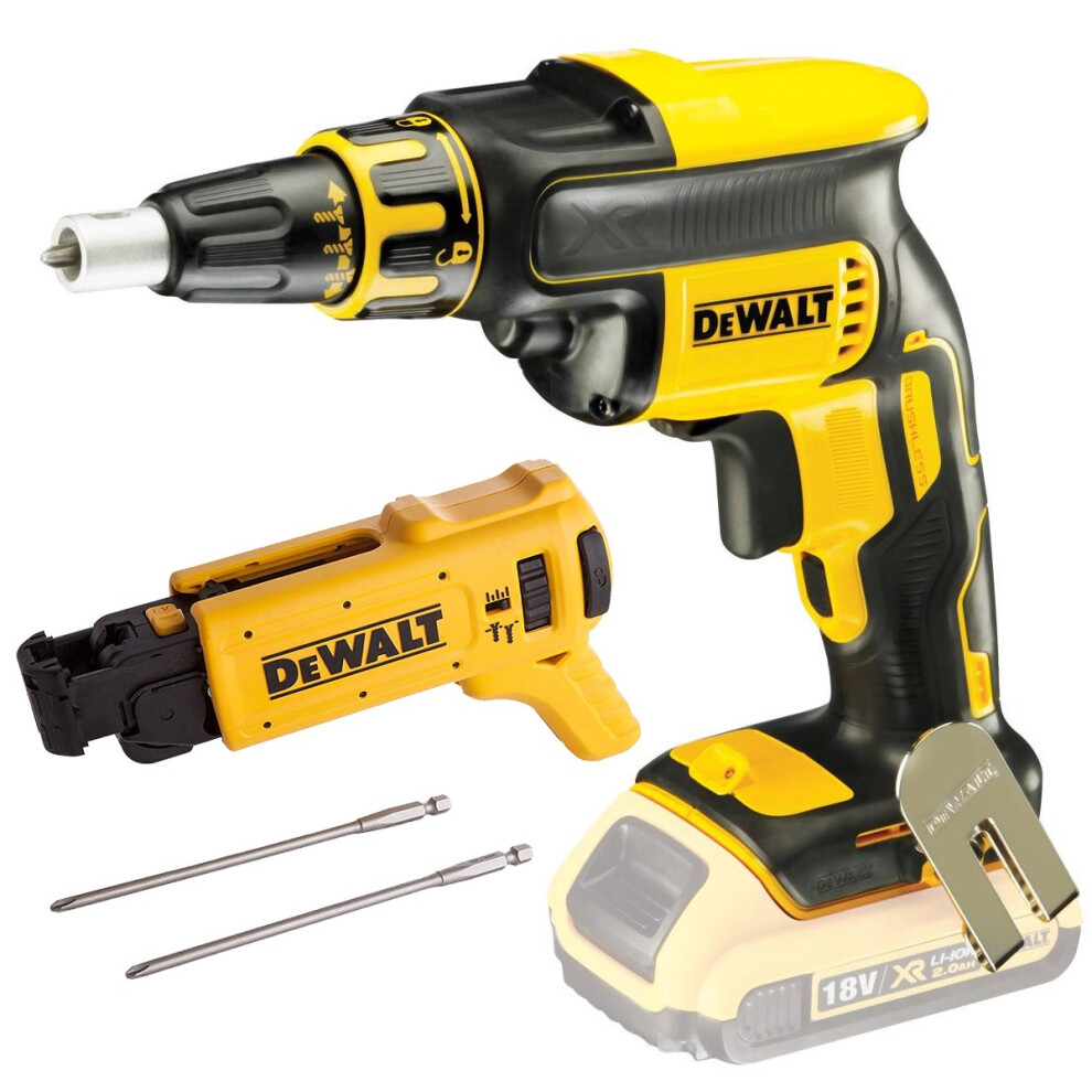 Dewalt DCF620N 18v XR Brushless Collated Autofeed Drywall Screwdriver DCF6201