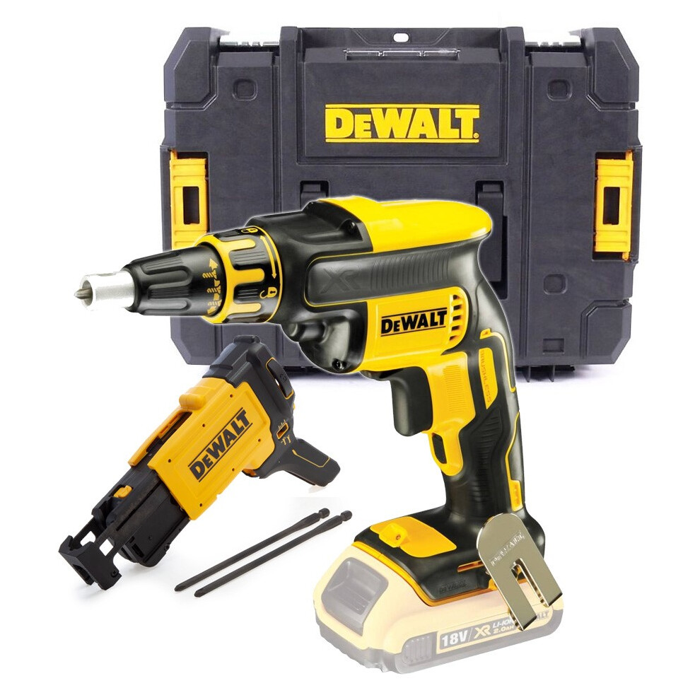 Dewalt DCF620N 18v XR Brushless Collated Autofeed Drywall Screwdriver + Tstak