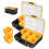 DeWalt 2X Dewalt Tough System 2.0 DWST83392-1 1/2 Width Deep Tool Organiser +6 Inserts 1