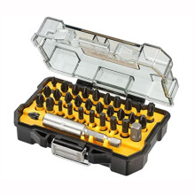 Cofre de puntas de atornillado - DeWalt - EXTREME - 32 puntas - Acero resistente a impactos - 25 mm de longitud