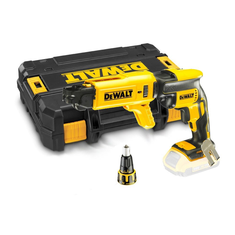 Dewalt DCF620N 18v XR Brushless Drywall Screwgun Autofeed Screwdriver + Tstak