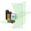 DeWalt Niveau laser - DEWALT - DW089CG - Ligne verte - Intersection 90 - Support magnétique 6