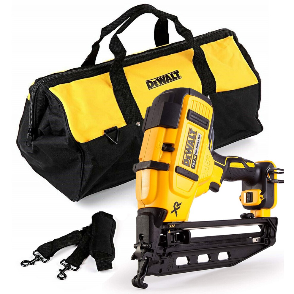 Dewalt DCN660N 18v XR Cordless Brushless Second Fix Framing Nailer Bare + Bag