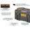 DeWalt 2x Dewalt Tough System 2.0 DWST83342-1 DS400 Stackable Organiser Toolbox Case 7
