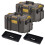 DeWalt 2x Dewalt Tough System 2.0 DWST83342-1 DS400 Stackable Organiser Toolbox Case 1