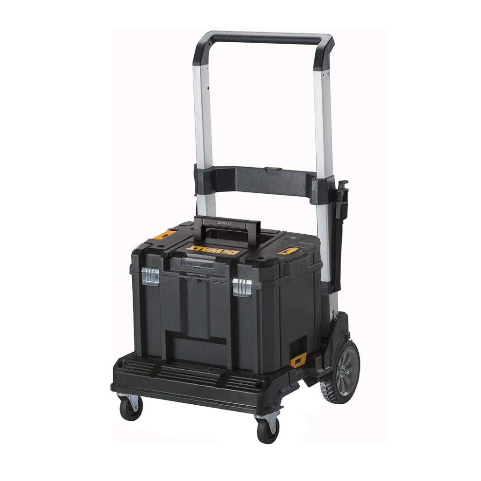 Dewalt TSTAK VI Rolling Mobile Deep Tool Storage Box Case on Wheels + Handle