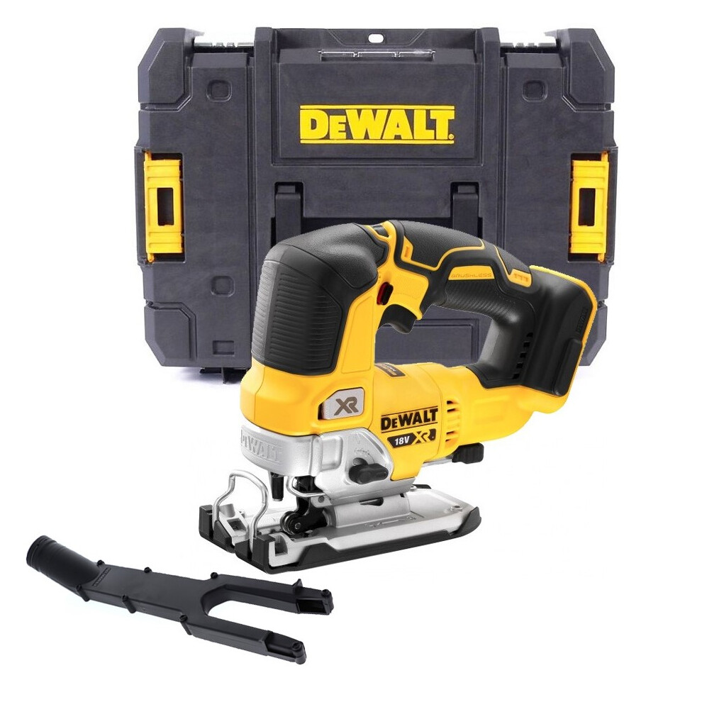 DeWalt DCS334NT 18v XR Cordless Brushless Top Handle Jigsaw Bare + TSTAK + Dust