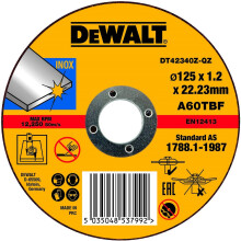 DeWALT Trennscheibe, 125x1,2 mm - DT42340Z-QZ