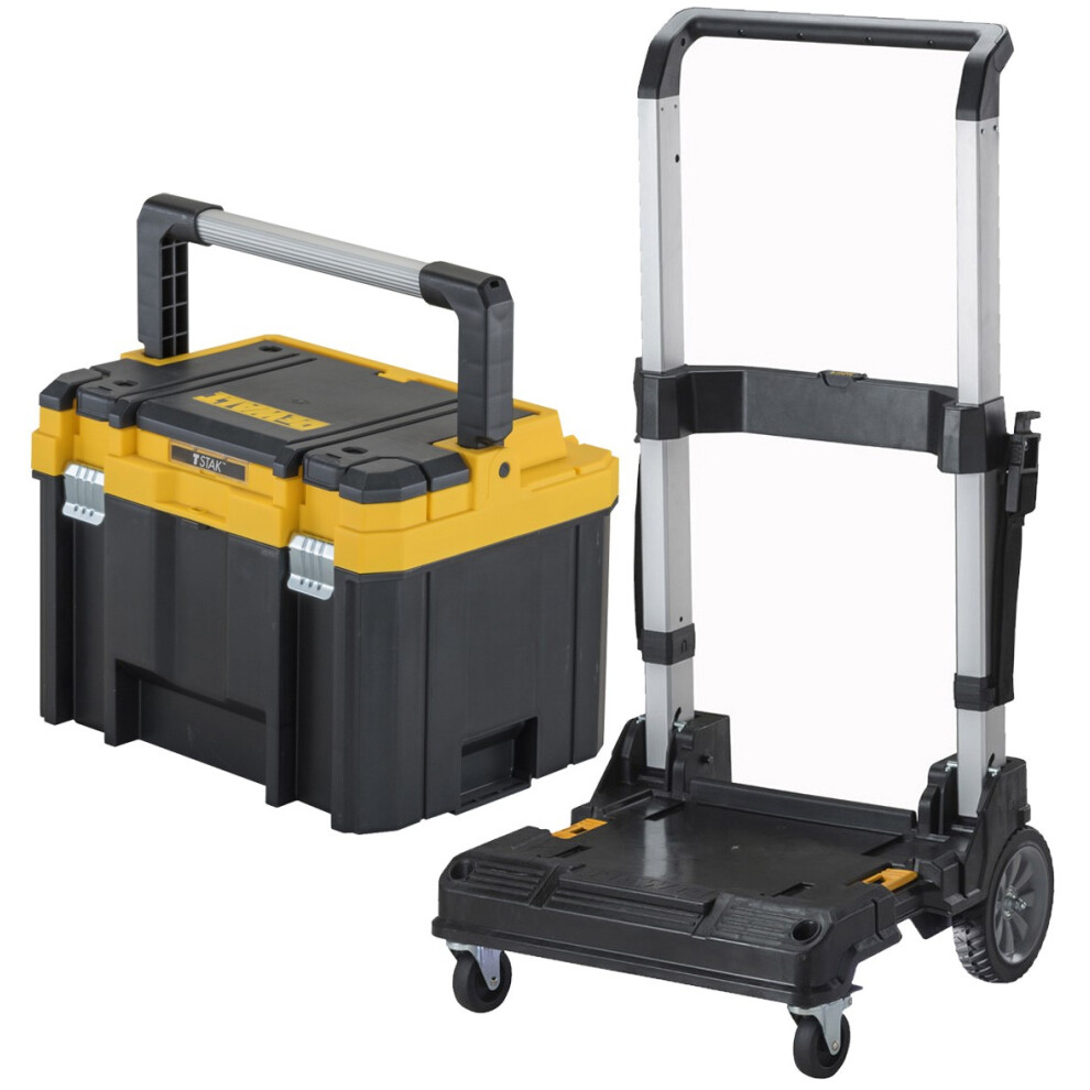 Dewalt DWST1-75774 Deep TSTAK Organiser Storage Box with Trolley