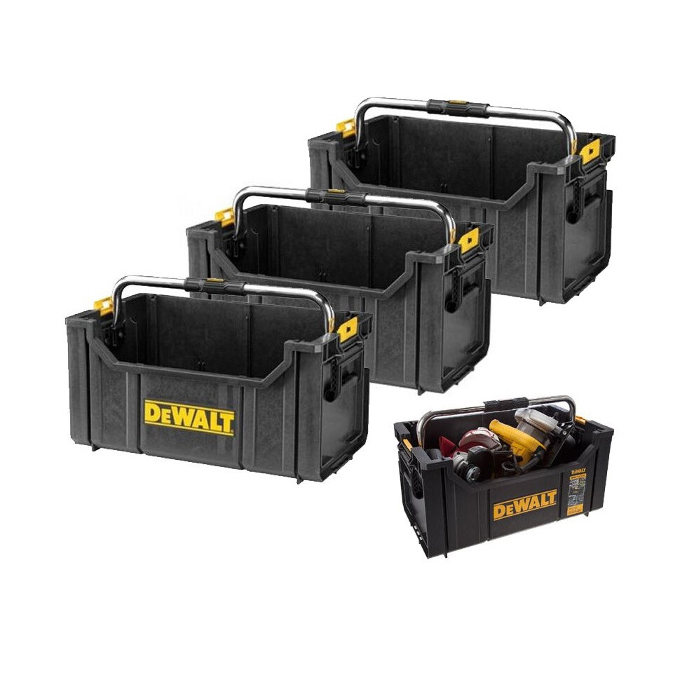 Dewalt DWST1-75654 Toughsystem Tool Open Tote Tool Box Carrier DS280 Triple Pack