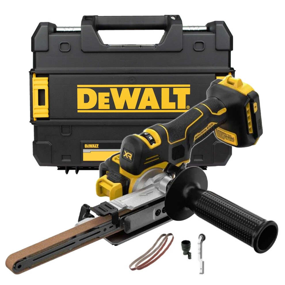Dewalt DCM200NT 18v XR Cordless Brushless Powerfile Bandsaw + Tstak Bare DCM200N