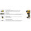 DeWalt Dewalt DCK2050H2T 18v XR Brushless Powerstack Combi Hammer Drill + Impact Driver 4