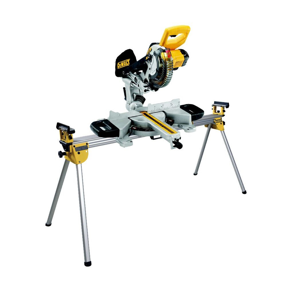 Dewalt DCS365N 18v Cordless XPS 184mm Mitre Saw Bare Unit + DE7023 Leg Stand