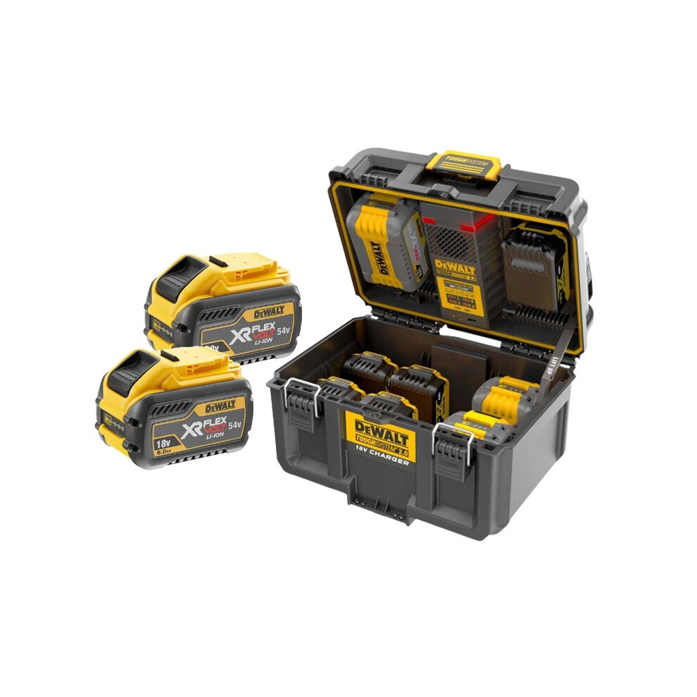 DeWalt DWST83470 Toughsystem 2 Charger Box 18 / 54v XR x 2 DCB547 9.0ah Battery