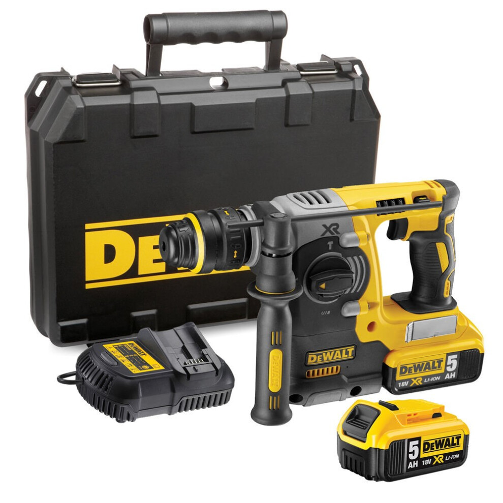 Dewalt DCH273P2 Brushless 18v XR SDS+ Rotary Hammer Drill 2 x 5.0Ah Batteries