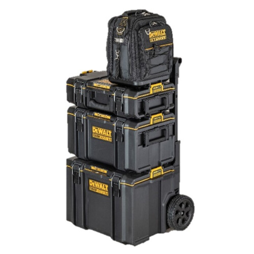DeWalt Dewalt DWST83524-1 Toughsystem 2 Heavy Duty Tool Bag + Half Width Organiser Case 2