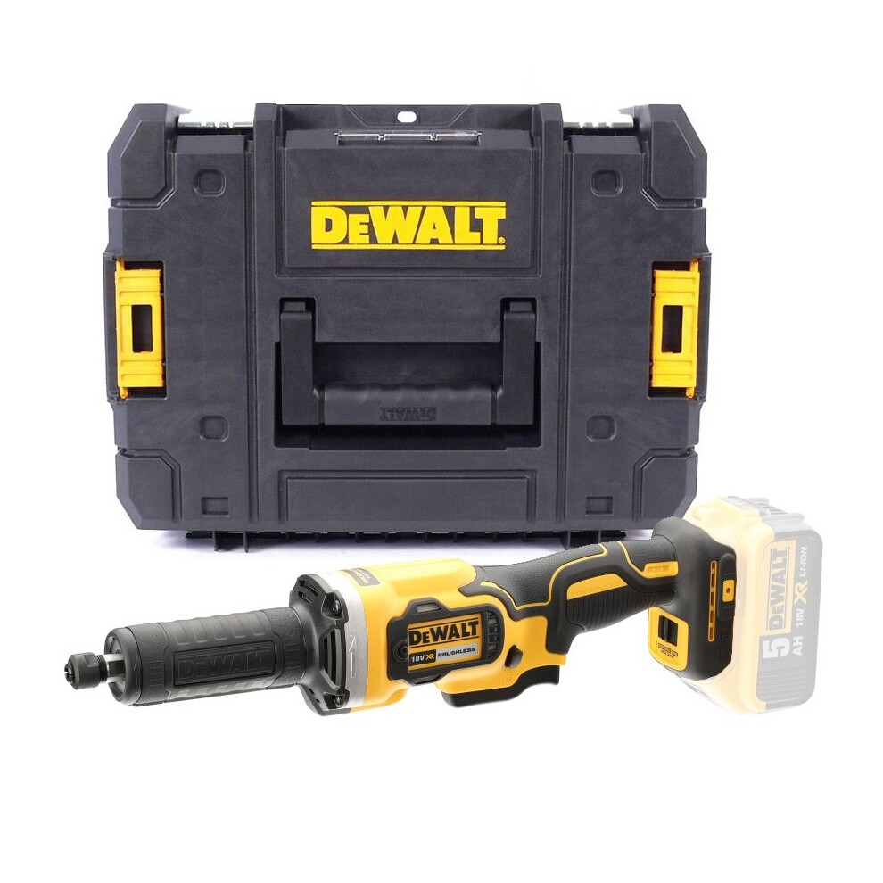 Dewalt DCG426N 18v XR Cordless Die Grinder Brushless 125mm Bare Tool+ Tstak Case