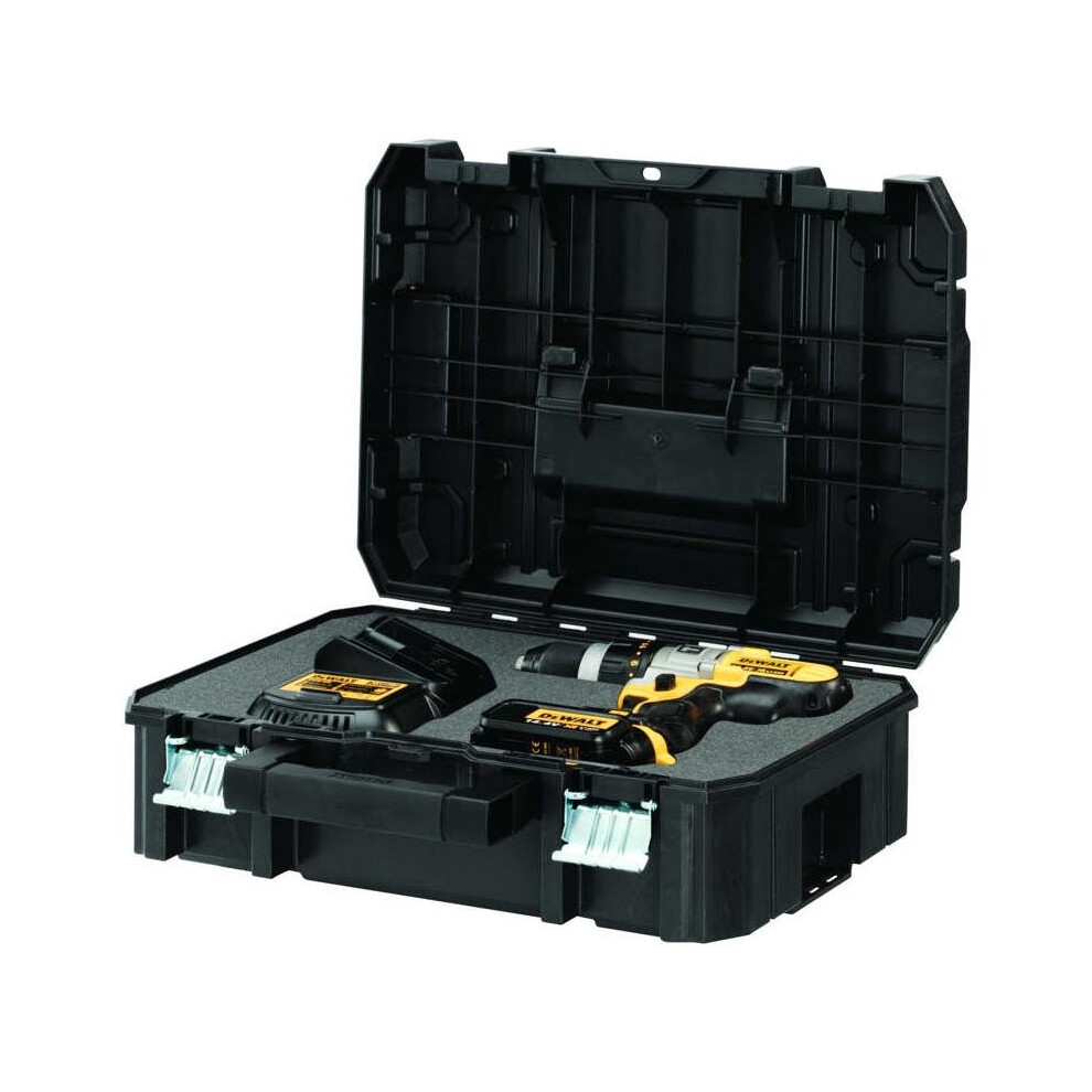 Dewalt DWST1-70703 TStak II Power Tool Storage Box 13.5L Capacity + Foam Insert