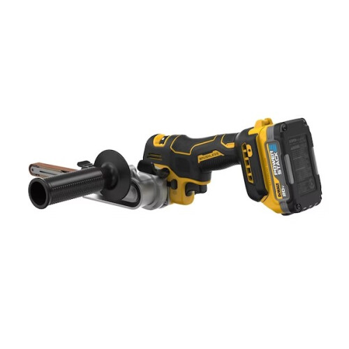DeWalt Dewalt DCM200E2T 18v XR Cordless Brushless Powerfile Bandsaw Sander + Powerstack 2
