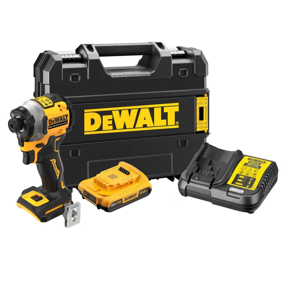 Dewalt DCF850D1T 18v XR Brushless Ultra Compact Impact Driver + 1x 2ah Battery