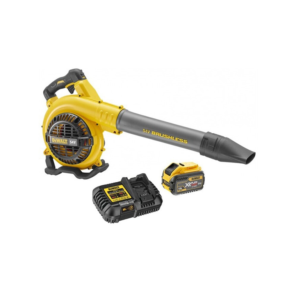 Dewalt DCM572X1 54v XR FLEXVOLT Cordless Brushless Garden Leaf Blower - 1x 9.0Ah