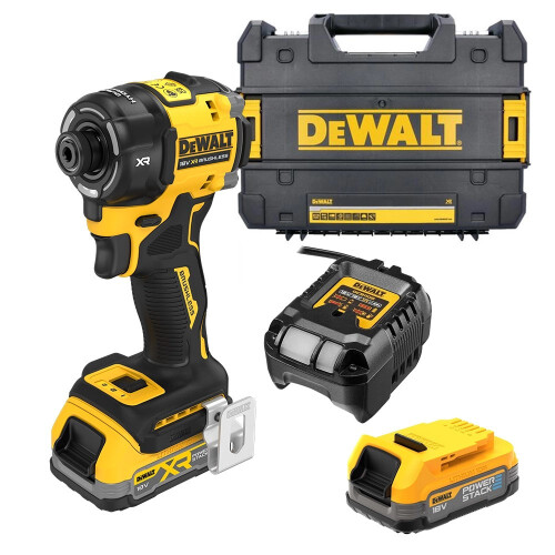 DeWalt Dewalt DCF870E2T 18v XR Hydraulic Compact Impact Driver 2x 1.7Ah Powerstack