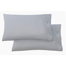 Elegant Comfort Luxury Ultra-Soft 2-Piece Pillowcase Set - 1500 Premium Hotel Quality Microfiber Double Brushed - Wrinkle Resistant Standard/Queen S